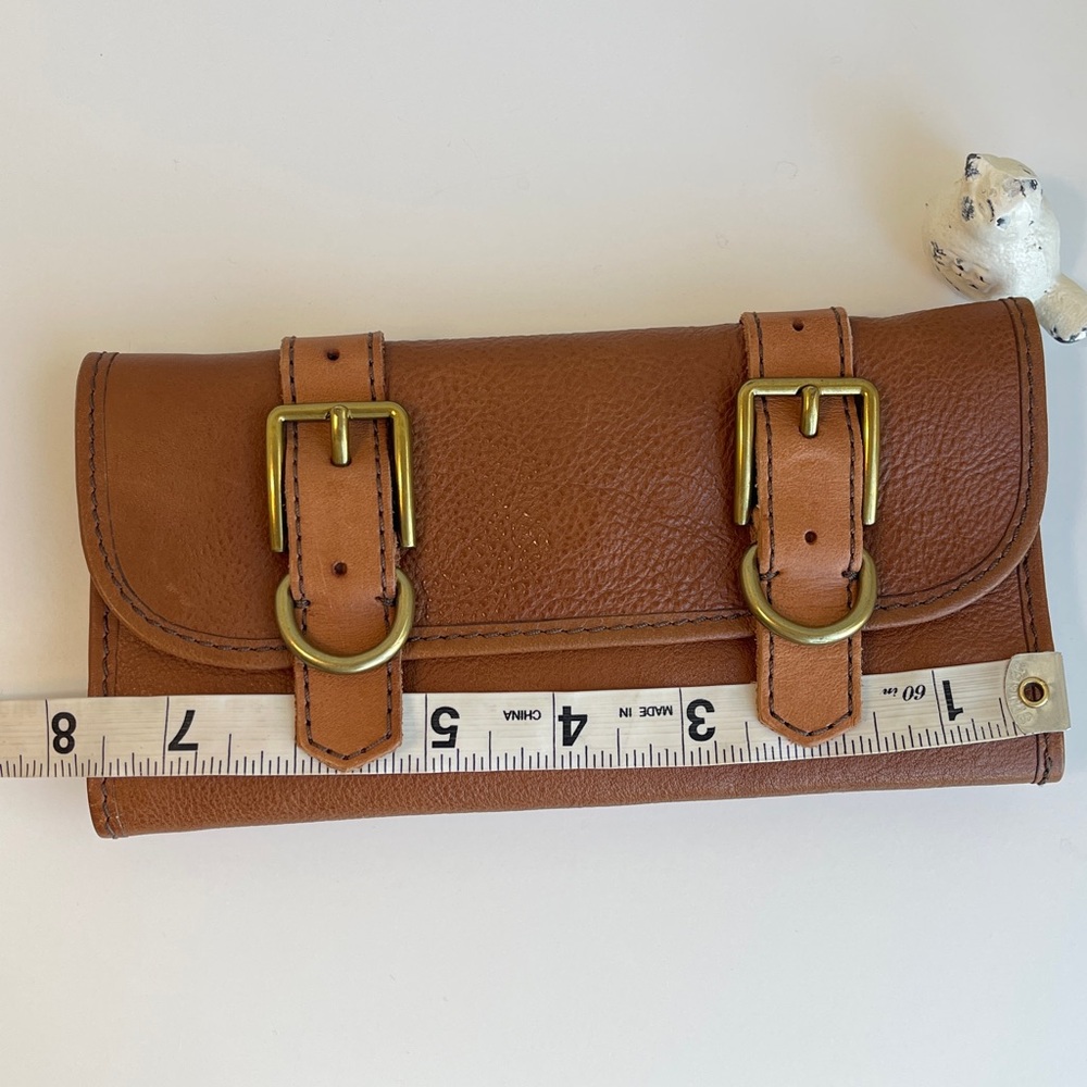 Fossil Long Live Vintage Genuine Leather Wallet - Picture 13 of 15